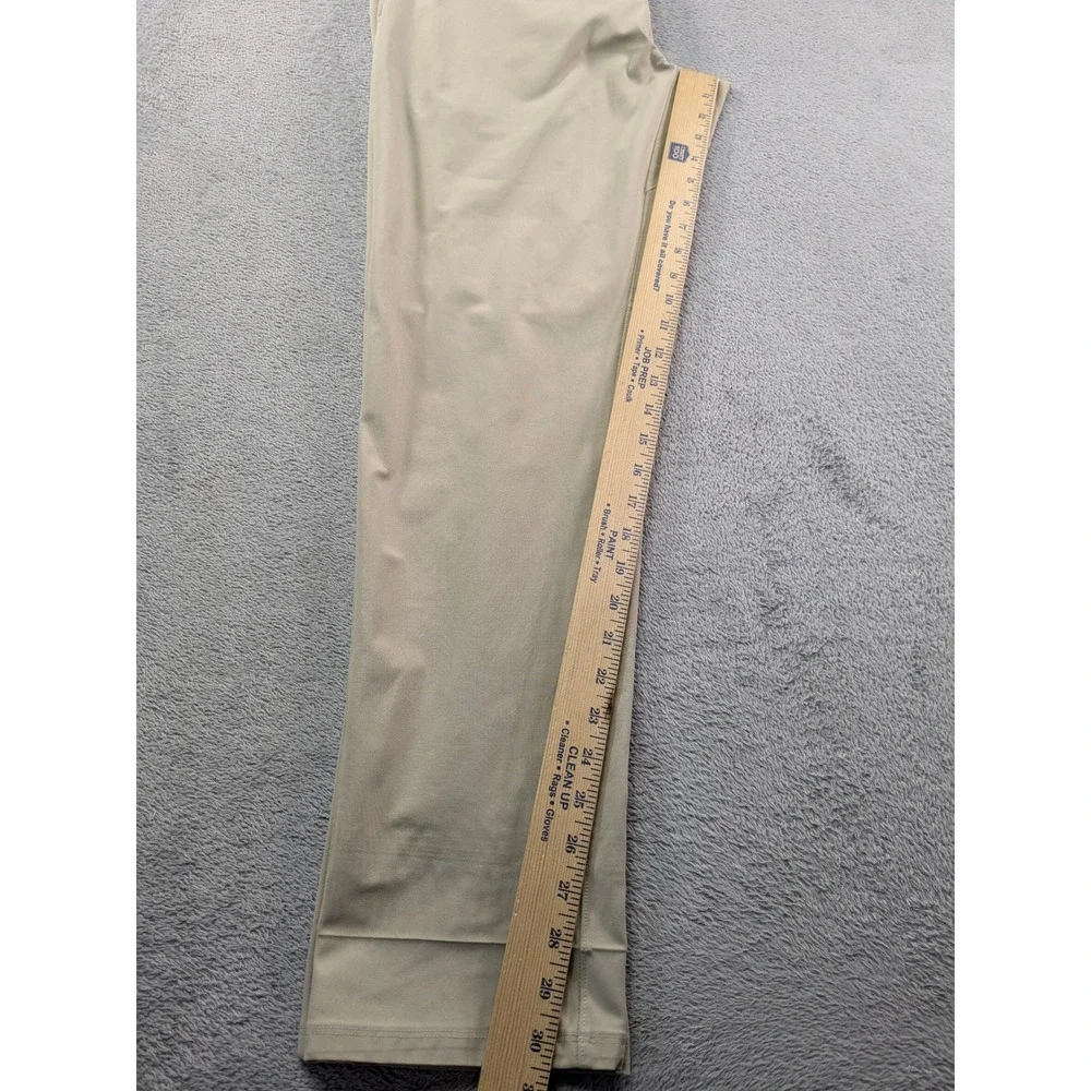 Lululemon Commission Pant Classic Tan Khaki Mens Size 34x30 Chino Trousers Golf